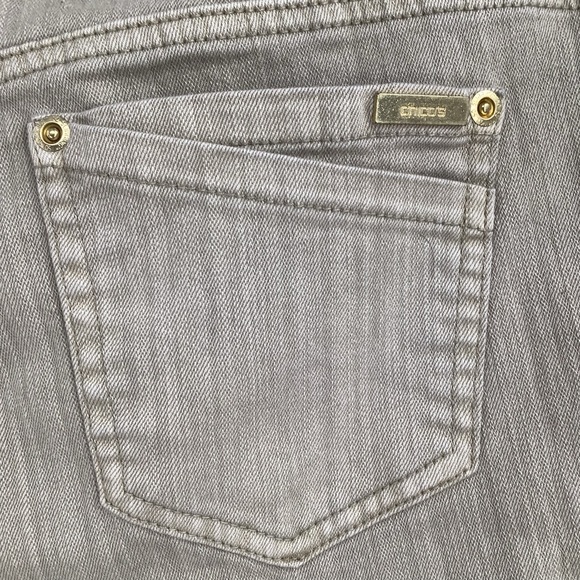 Chico’s So Slimming Ankle Crop Jeans New Khaki Chico’s Size 0 / NWT - Picture 3 of 7